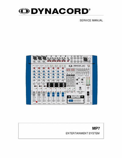 Dynacord MP7 Powered mixer